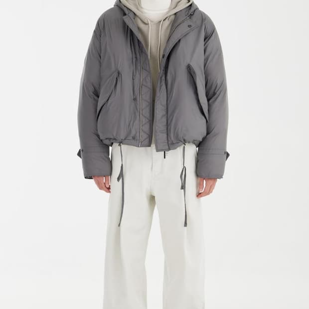 [M] 유스 M51 푸퍼 다운 자켓 그레이 새상품