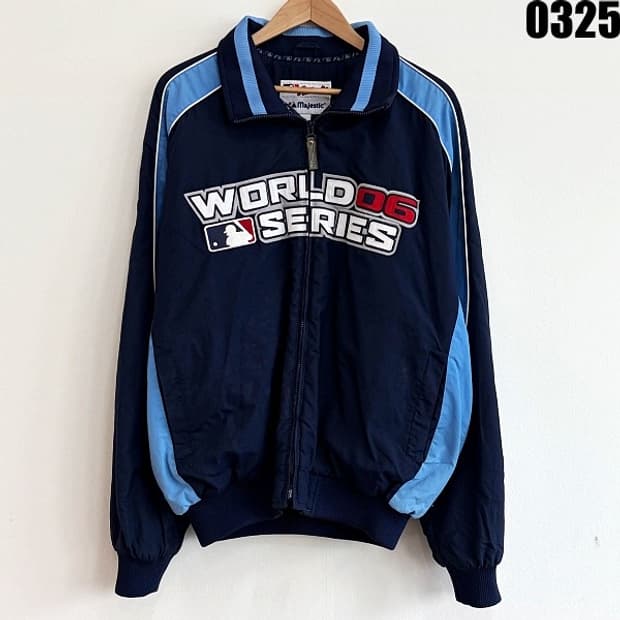 마제스틱 월드시리즈 2006 집업 자켓 L 0325 