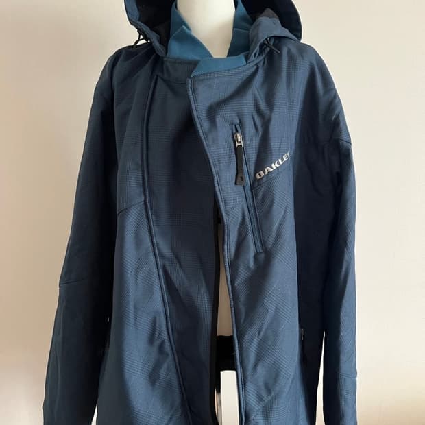 Oakley 남성 후드 자켓 L 블루