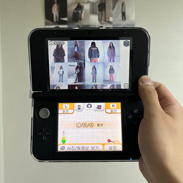 닌텐도 3ds xl (작례 포함)
