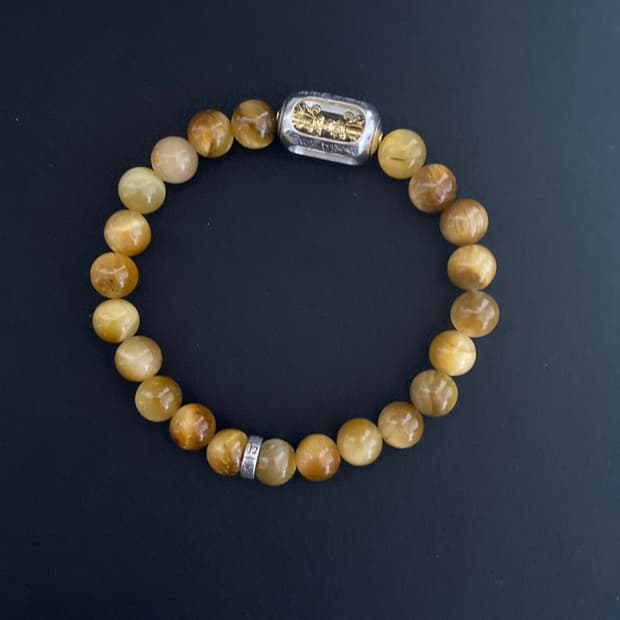 골드 호안석 팔찌