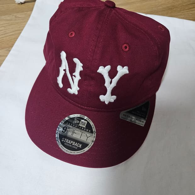 MLB 하이랜더스 빈티지 양키스 버건디