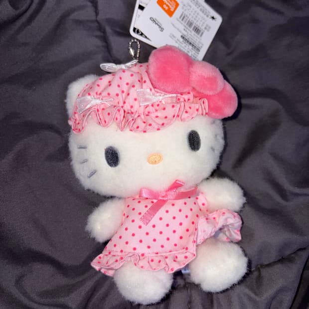 산리오 나이트캡 키티 키링 (일본 정품)