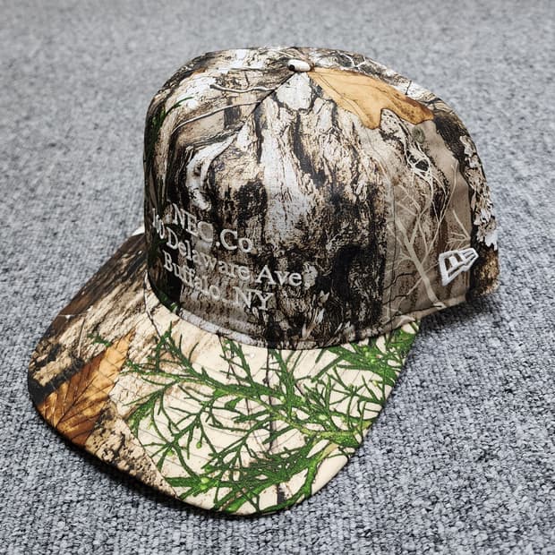 뉴에라 나일론 치노 스크립트 리얼트리 스냅백 모자