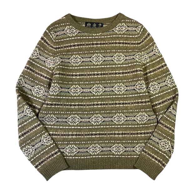 Barbour 바버 페어아일 울 니트