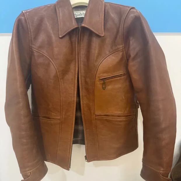 와코마리아 홀스하이드 레더자켓