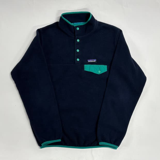 빈티지 파타고니아 신칠라 스냅티 네이비 우먼즈M