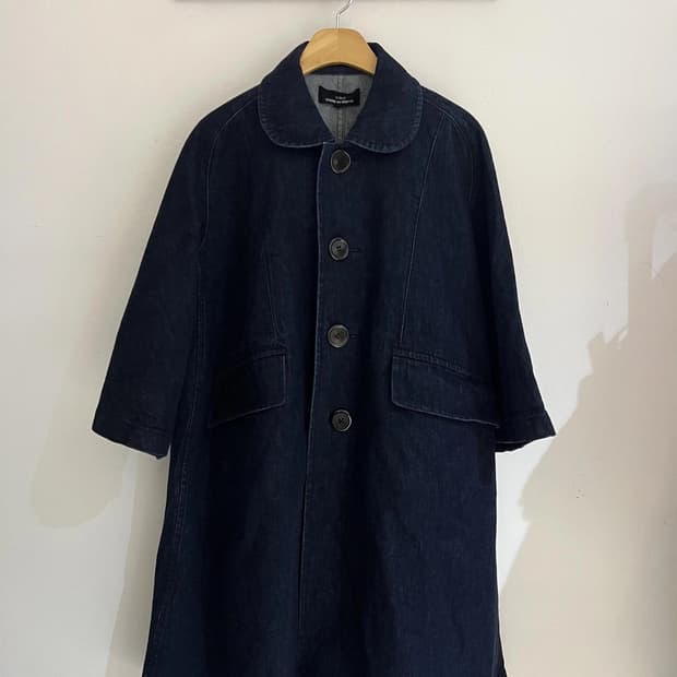 꼼데가르송 트리콧 코트