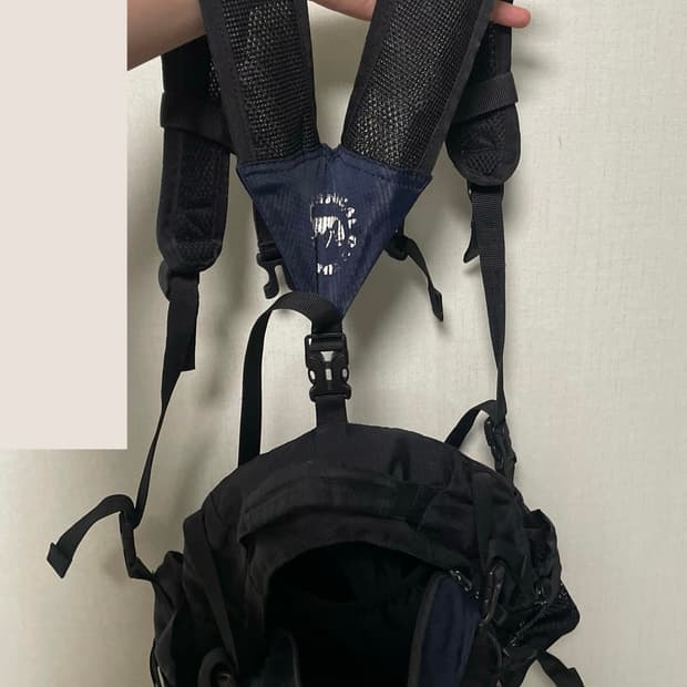 빈티지 유니크 힙색 허리색 등산배낭