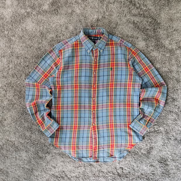 랄프로렌 체크 셔츠