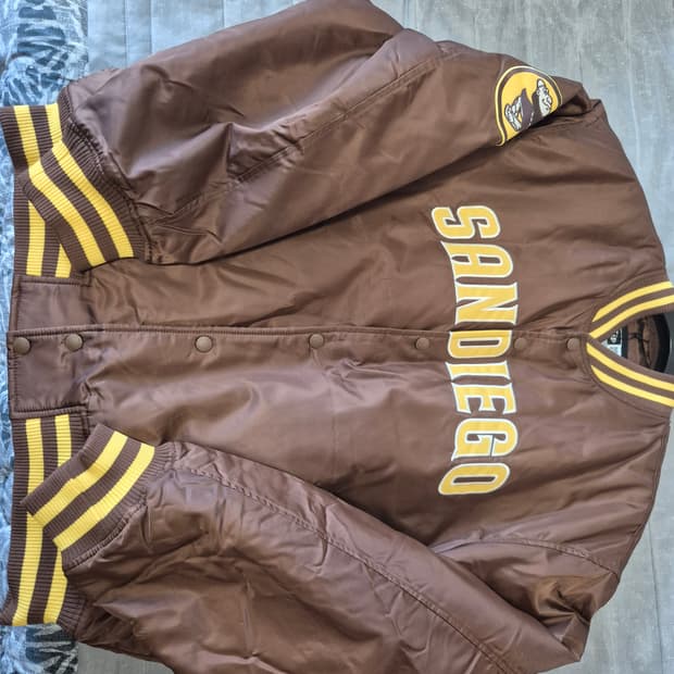 새상품 뉴에라 샌디에이고 파드레스 바시티 자켓 XL