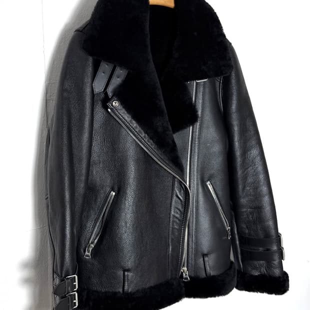 b3 무스탕 b3무스탕 b-3무스탕 무통 가죽자켓 레더자켓