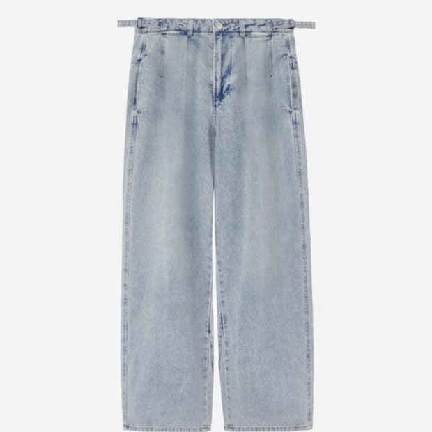 폴리테루 6pk 루즈드 데님팬츠