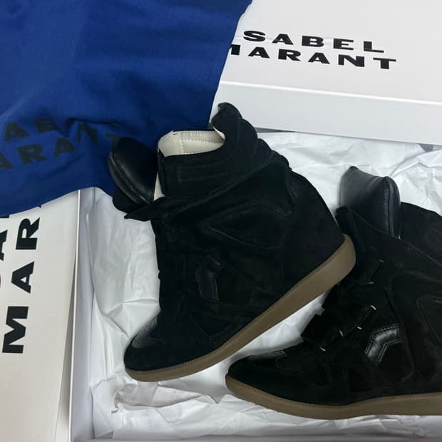 이자벨마랑 베켓 스니커즈 블랙 풀박 39 (245)