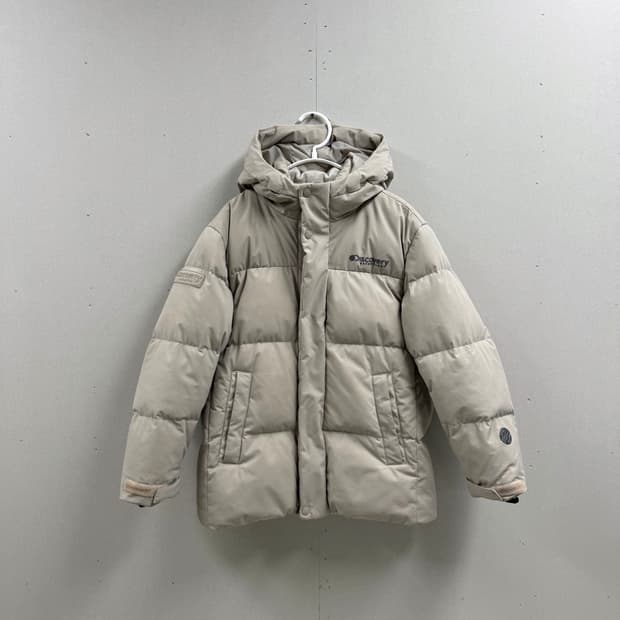 키즈 150 / 디스커버리 레스터G 구스다운 패딩 베이지