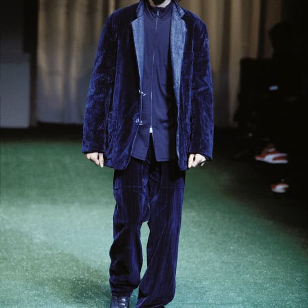 (275)02aw 요지야마모토 뿌르옴므 스니커즈