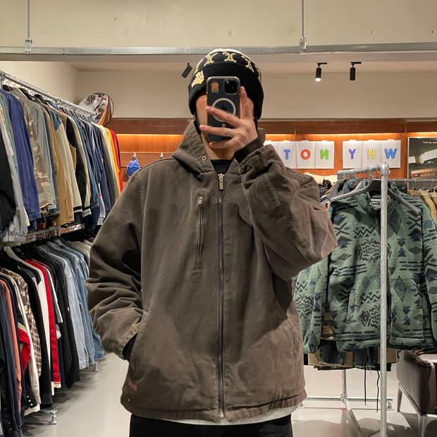 빈티지 쉐르파 엑티브 워크 자켓