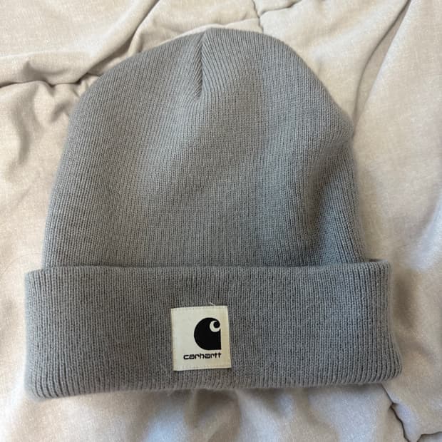 칼하트 비니 그레이 회색