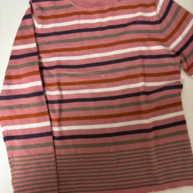 일본 빈티지 스트라이프 니트