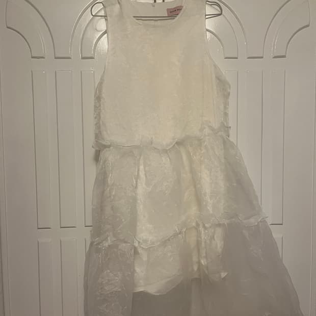 Japanese vintage 화이트 드레스