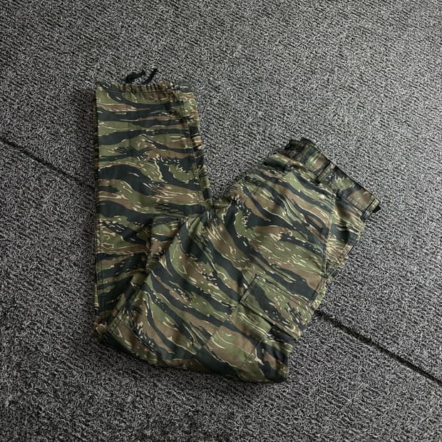 로스코 BDU 타이거 스트라이프 루즈 카고 팬츠 3529