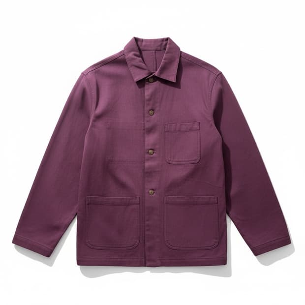파블로 블랙 라벨 워크 자켓 L 버건디
