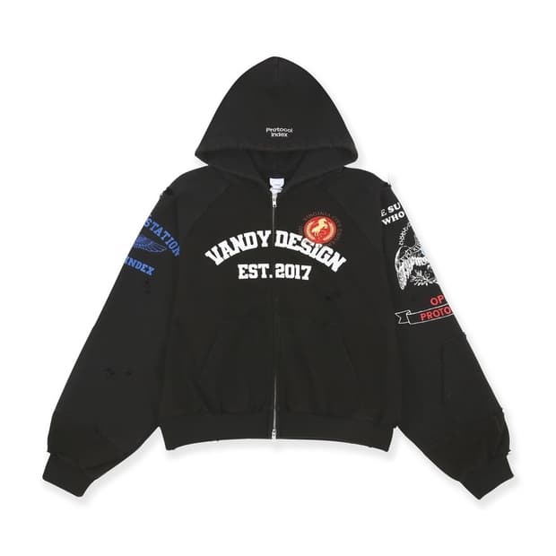 새상품)VTP 리컨스트럭티드 집업 후드티 3사이즈 팝니다