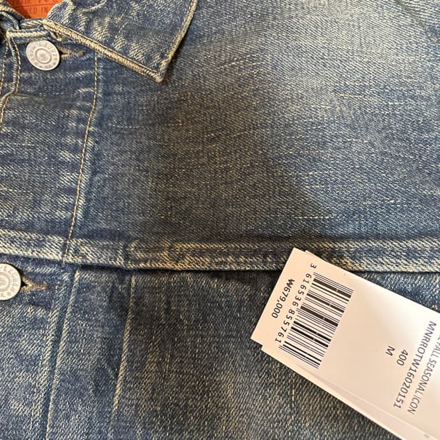 [M] RRL 웨스트뷰 데님 트러커 자켓