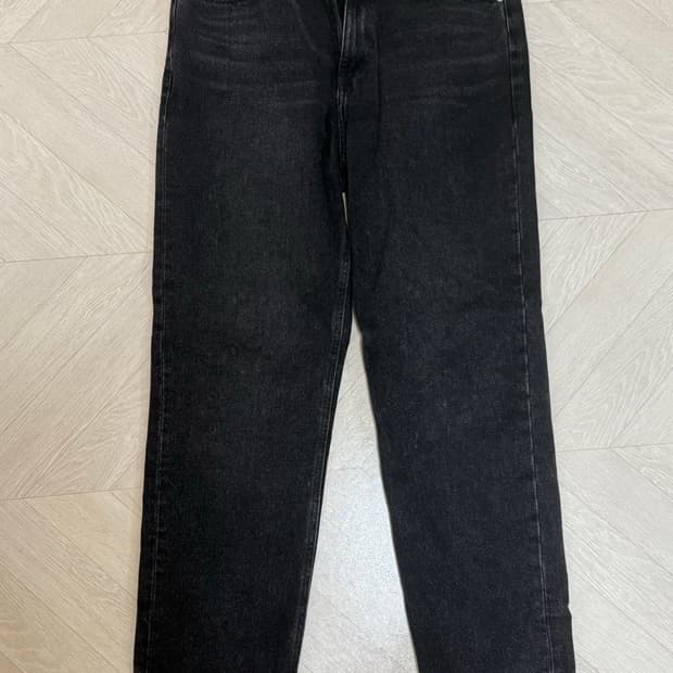 [XL] 드로우핏 유주얼 뉴 스트레이트 데님 팬츠 블랙