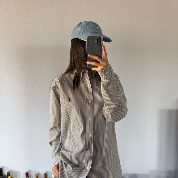 [M]폴로 랄프로렌 커스텀핏 스트라이프 셔츠