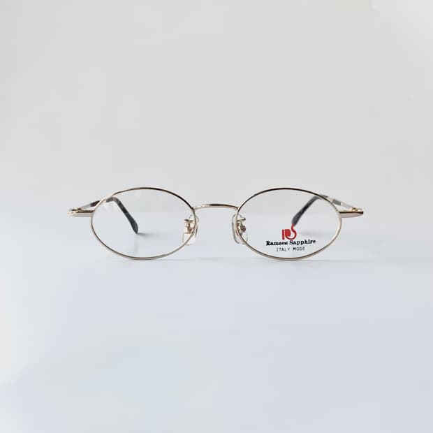 742 데드스탁 골드 라운드 오벌 빈티지안경