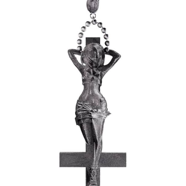 쿠로카미모텔 Jane Doe Necklace Steel