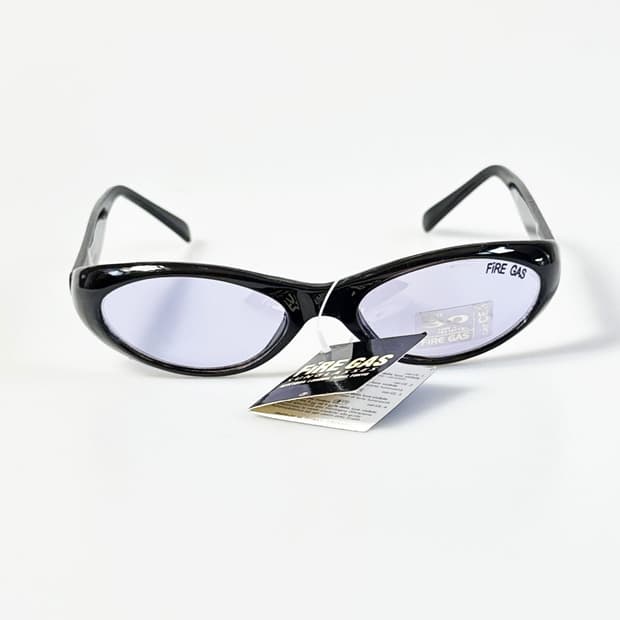 90s FIRE GAS 볼드 오벌 프레임 틴트 빈티지 선글라스