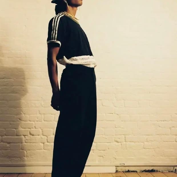 knit and ting 아디다스 리메이크 반팔