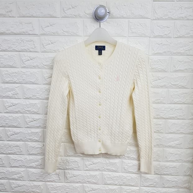 폴로 니트 가디건 키즈 L 12/14사이즈(주니어 150)