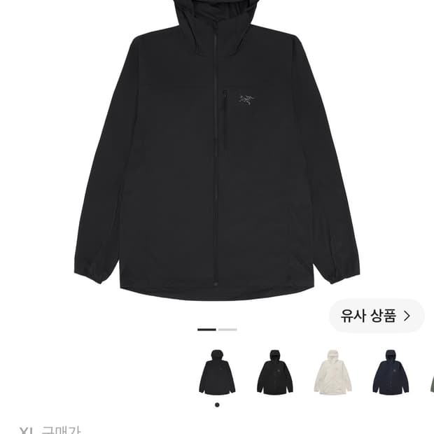 아크테릭스 스쿼미시 후디