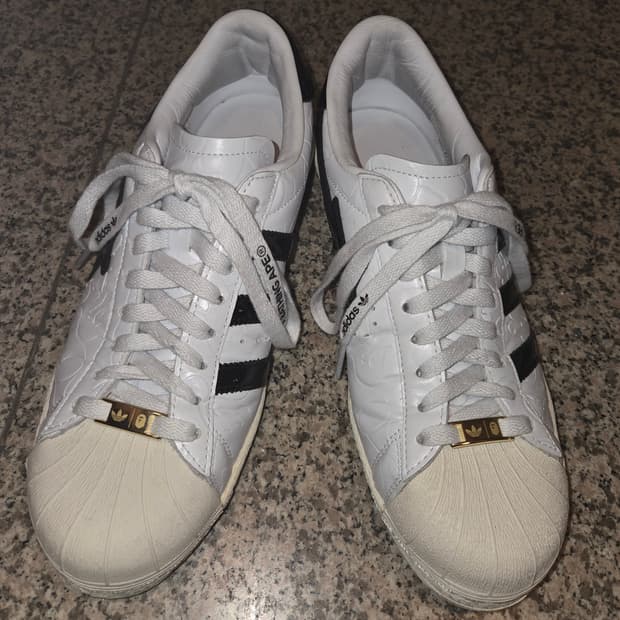 베이프 x 아디다스 슈퍼스타 265 화이트