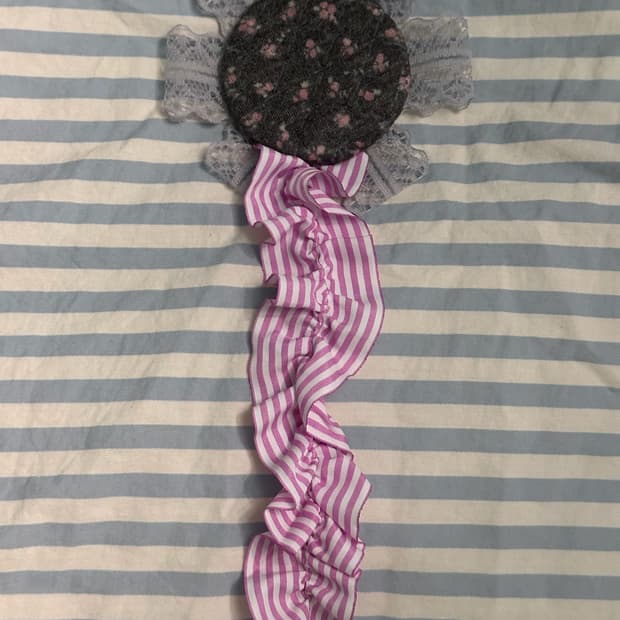 패브릭 로제트뱃지