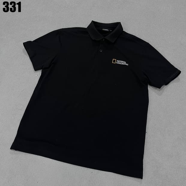 네셔널지오그래픽 블랙 반팔 