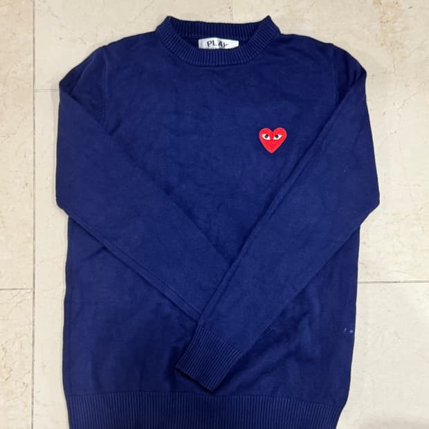 꼼데가르송 니트