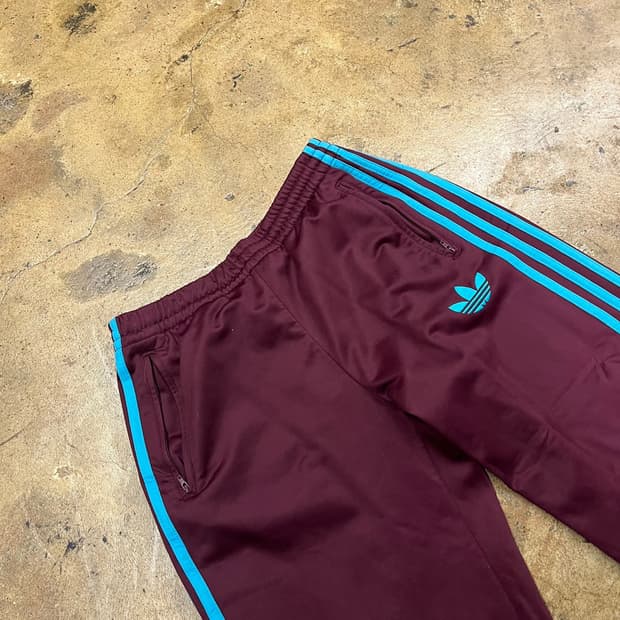 [정품/95] 아디다스 삼선 트레이닝 바지 버건디 b19