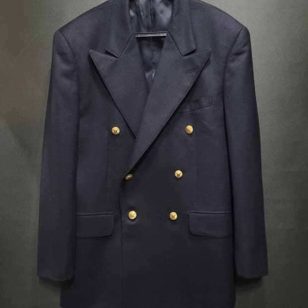 CHAPS Ralph Lauren 더블 브레스티드 블레이저 자켓