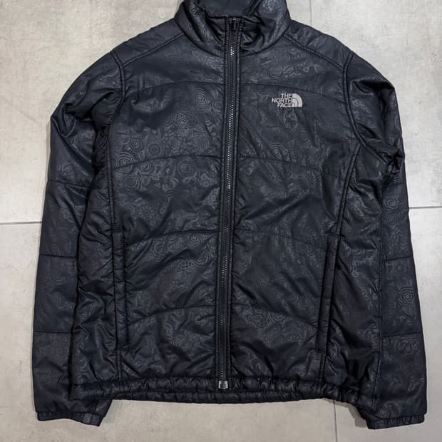 노스페이스 페이즐리 블랙 경량패딩