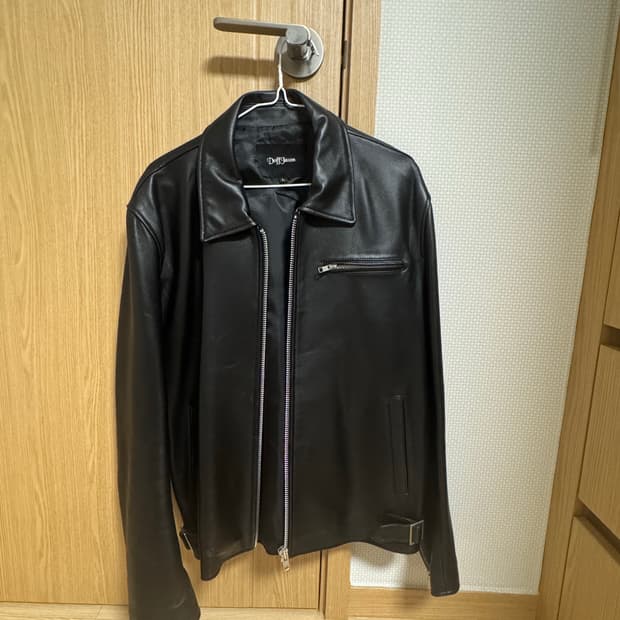 도프제이슨 램스킨 싱글자켓 L