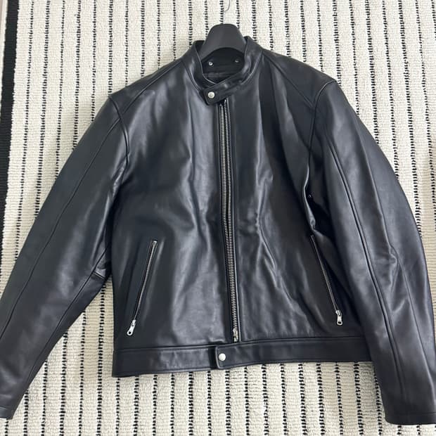 [XXL] 스투시 카페레이서 레더자켓