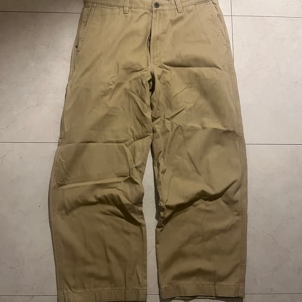 L.L.BEAN 와이드 치노 팬츠 34 INCH
