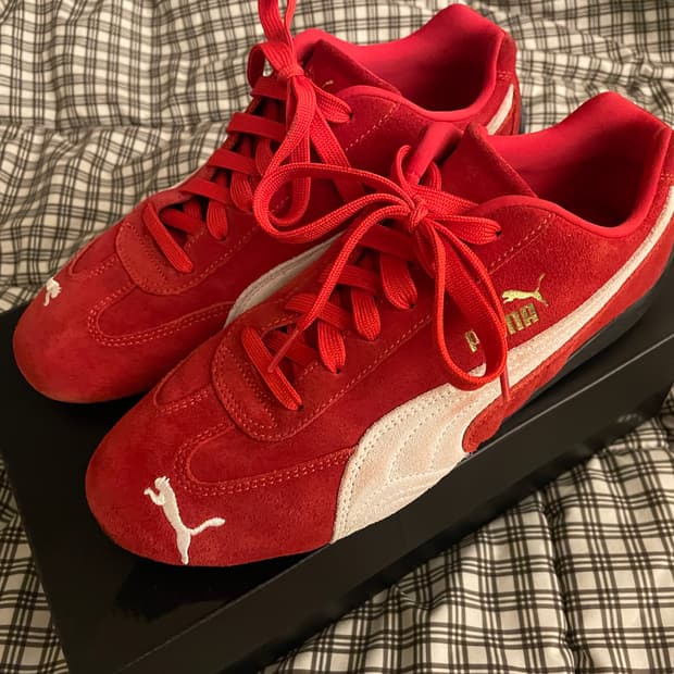 푸마 스피드캣 OG 레드 화이트