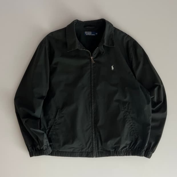 폴로 랄프로렌 워싱 블랙 자켓 100