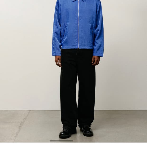 스투시 릴렉스드진 블랙