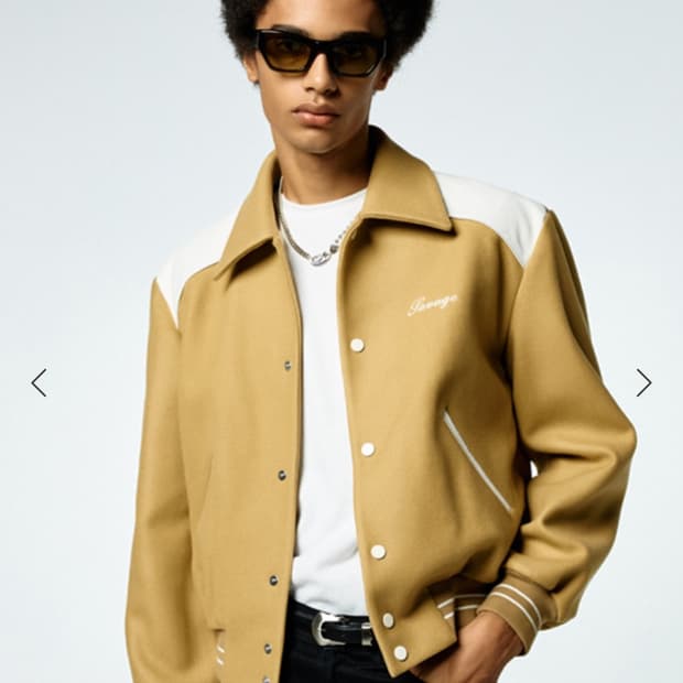 세비지 바시티 자켓